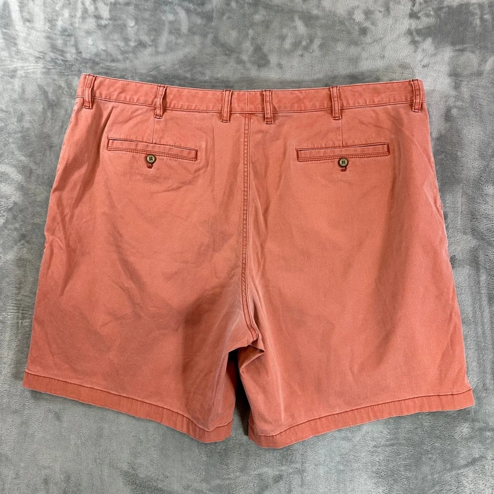 Tommy Bahama Boracay Shorts Men's Size 44 Coral Orange Chino